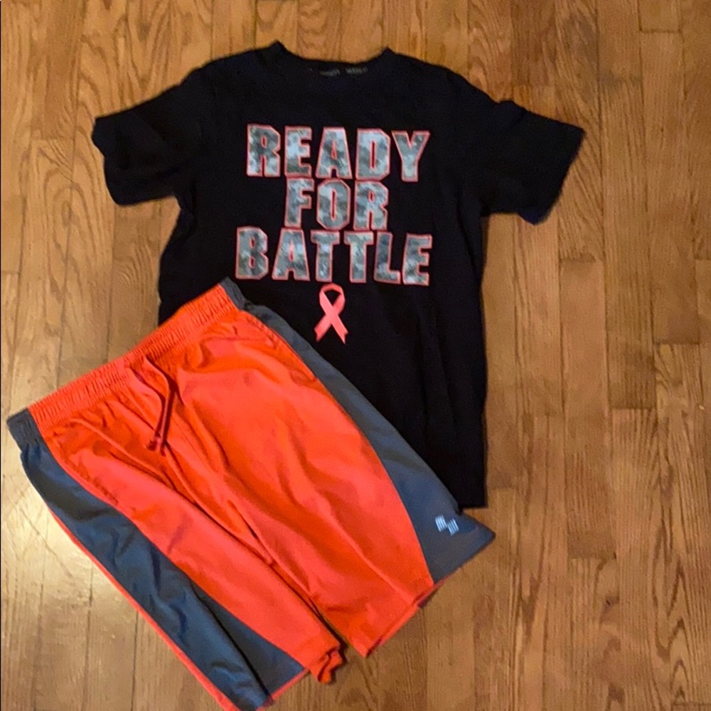 T-shirt Xersion and Shorts Children’s Place